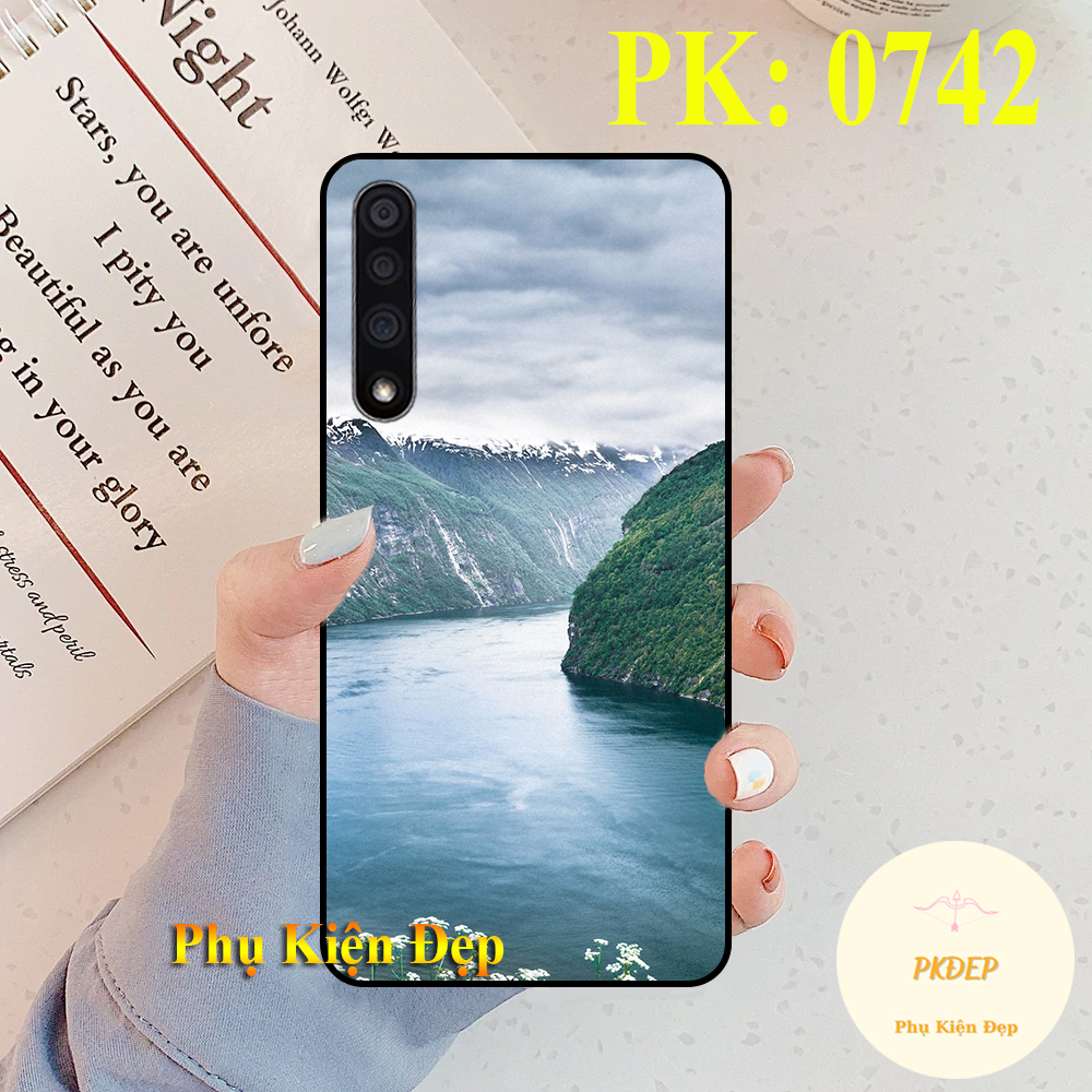 Ốp lưng Vsmart Live 1 dẻo đen in hình Phong cảnh HD
