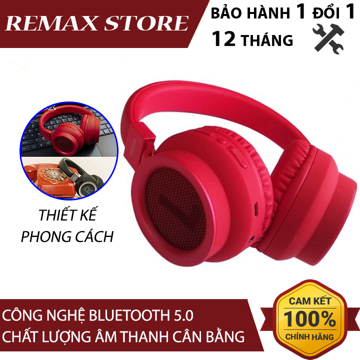 Tai nghe chụp tai bluetooth 5.0 remax proda melo pd-bh400