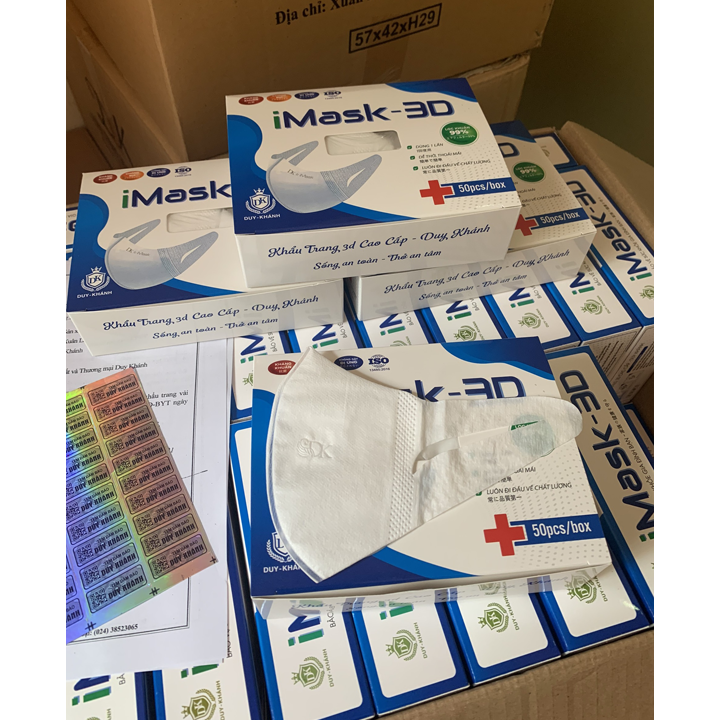 Hộp 50 cái Khẩu Trang 3D Mask Công Nghệ Nhật Bản