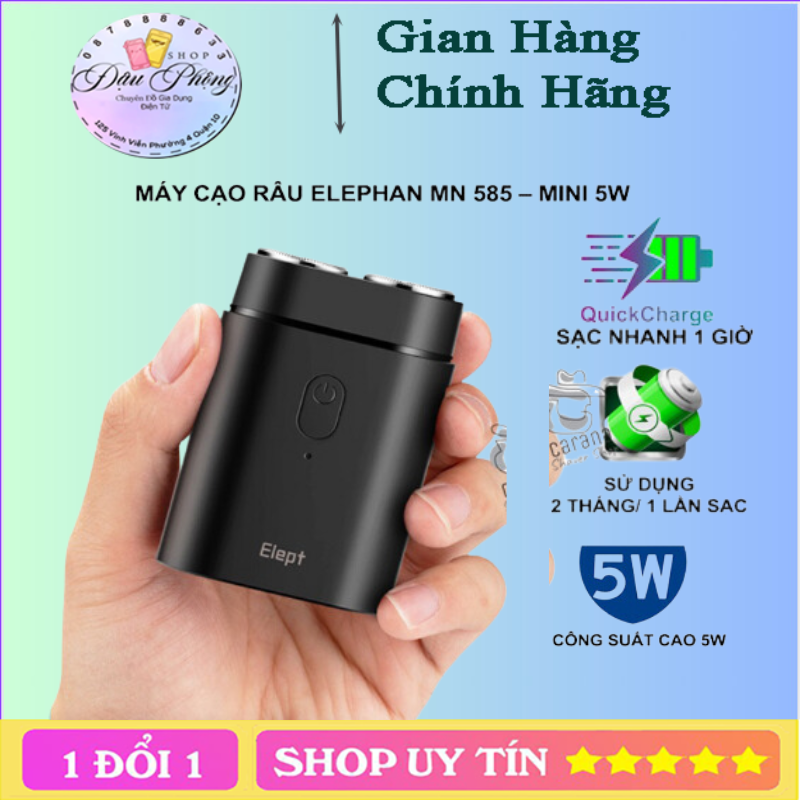 Máy cạo râu mini Elept MN585 máy cạo lông máy cạo lông mini máy cạo râu điện