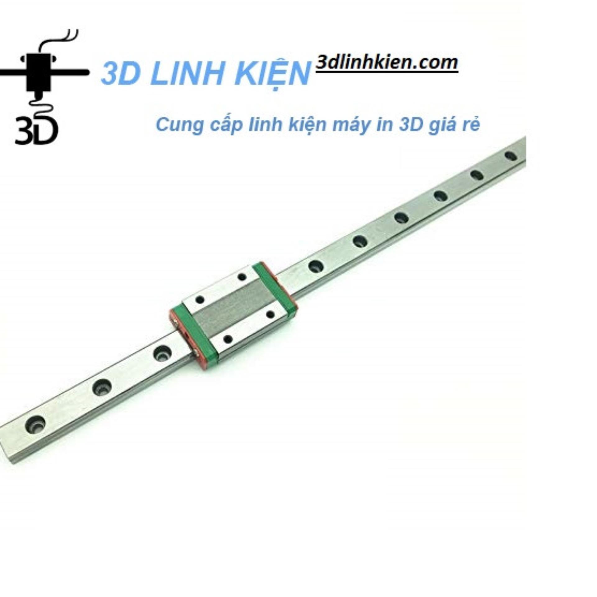 Ray trượt vuông mgn9c cũ +2 con trượt dài 250mm