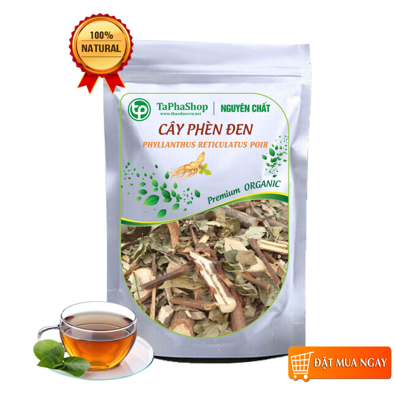 Cây phèn đen khô 500g - tấn phát