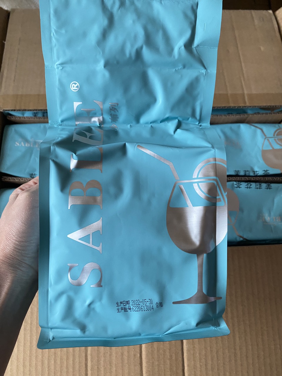 Trà xanh nhài Sablee gói 500g