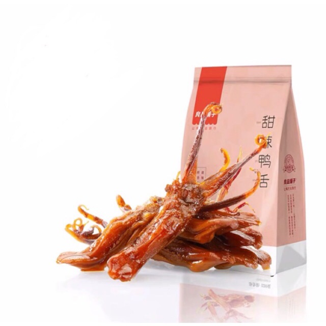 Lưỡi vịt thương hiệu JIANGXIANG - Nhâm nhi siêu ngon-gói 100g từ 8-10 cái