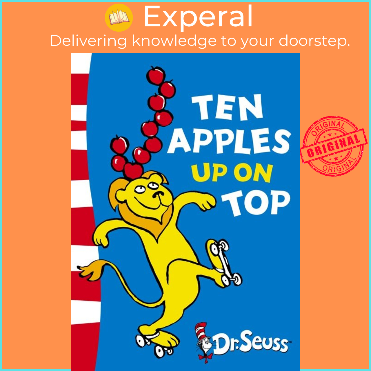 Sách - Ten Apples Up on Top : Green Back Book by Dr. Seuss (UK edition, paperback)