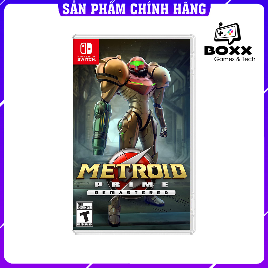 Băng Game Metroid Prime Remastered Nintendo Switch