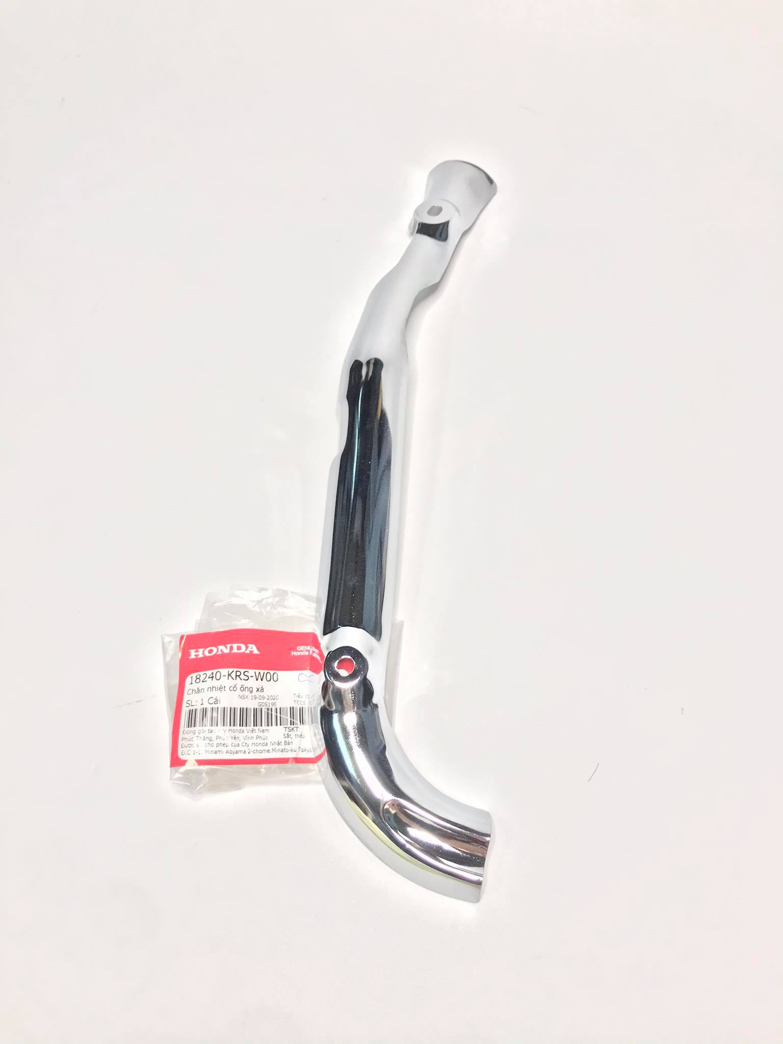 Ốp Cổ Pô - Ốp Chống Nóng Wave Nhỏ Chính Hãng Honda