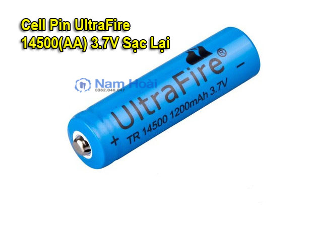Cell pin 14500 1200 mah 3.7v li-on