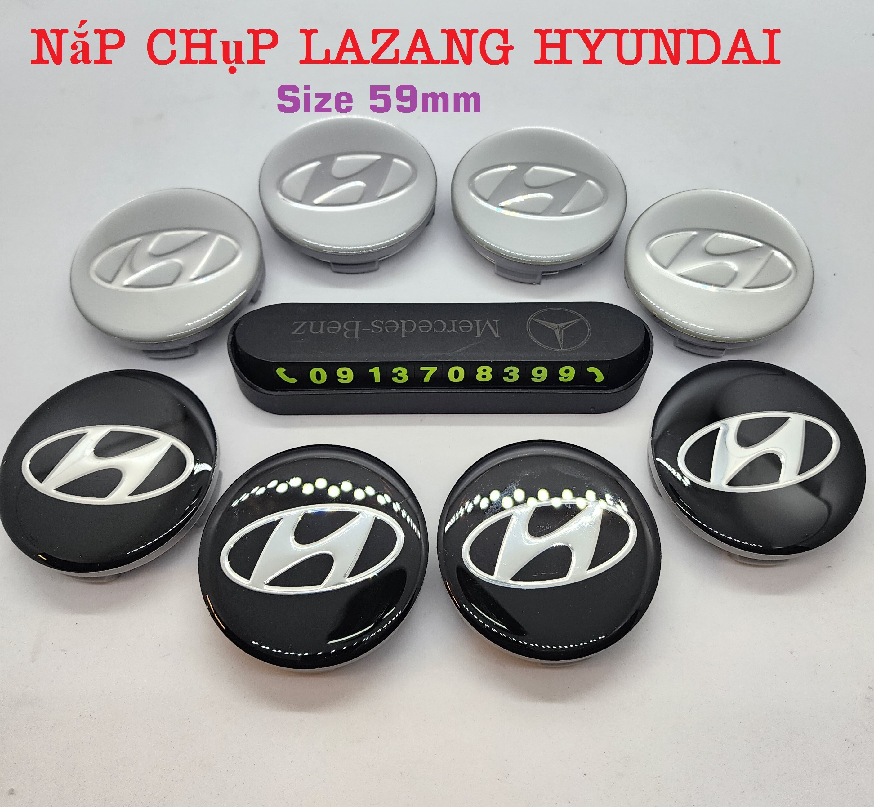 Chụp mâm Hyundai-size 59mm