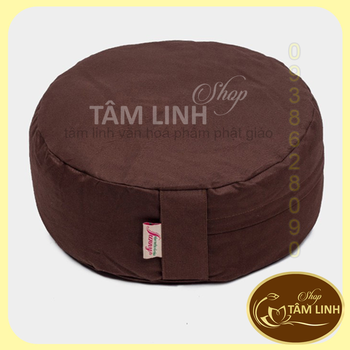 [Ảnh thật] Bồ đoàn - đệm ruột 100% vỏ đậu xanh ngồi thiền tạo tư thế ngồi đúng, cân bằng, thoải mái hàng cao cấp