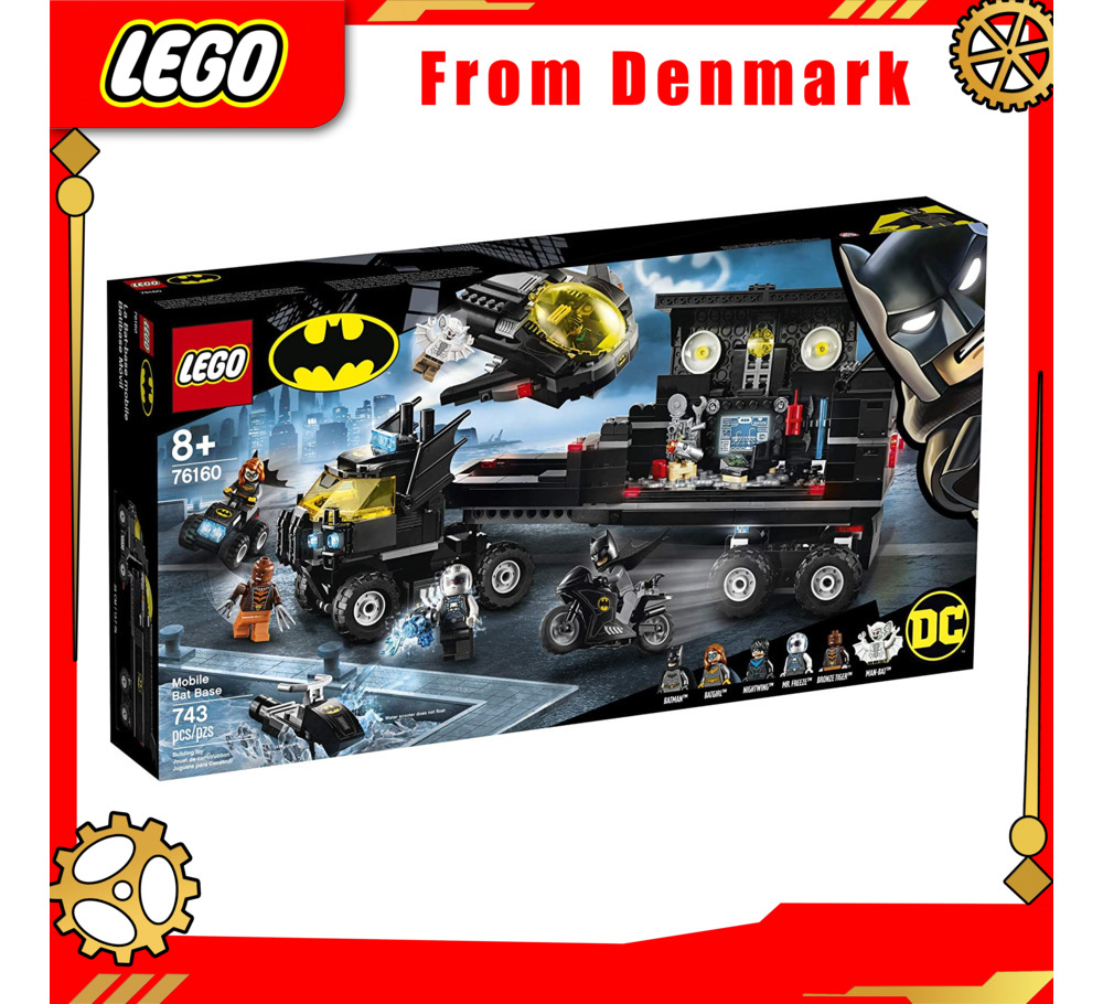 From Denmark LEGO DC mobile base bat 76160 Batman building toys