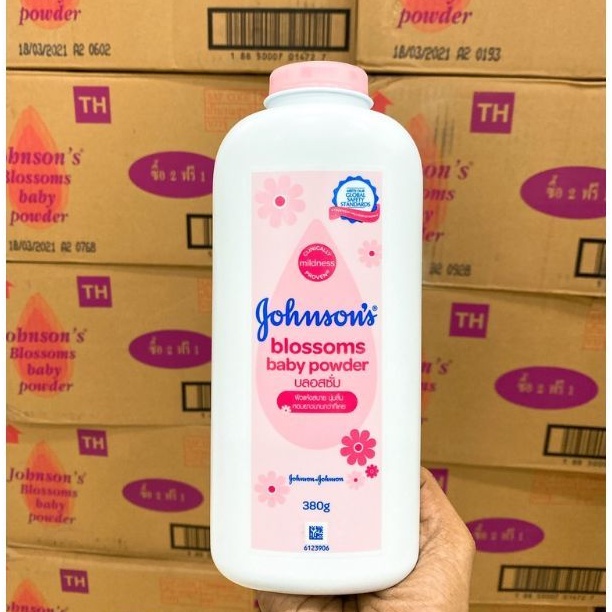 Phấn Johnson's Baby Power Siêu Thơm, Siêu Mịn Thái