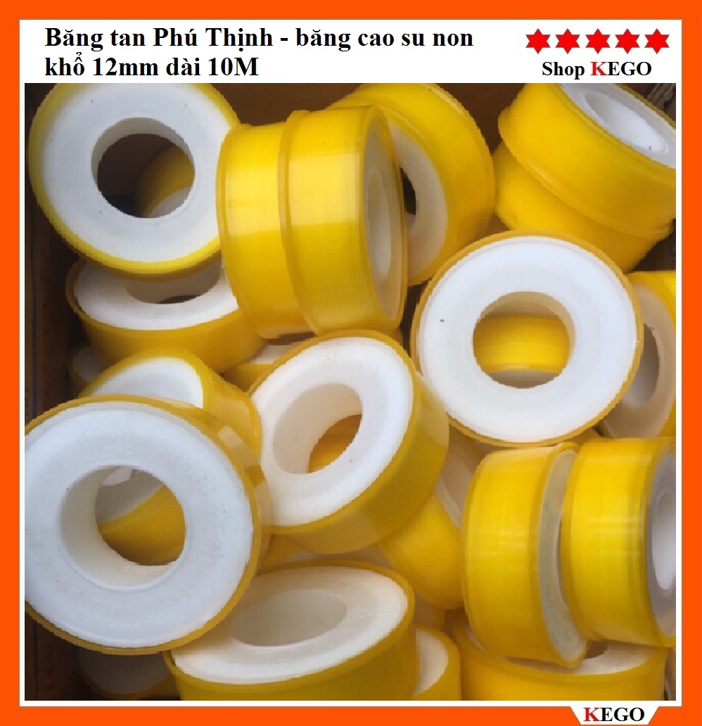 Băng tan cao su non khổ 12mm dài 10M