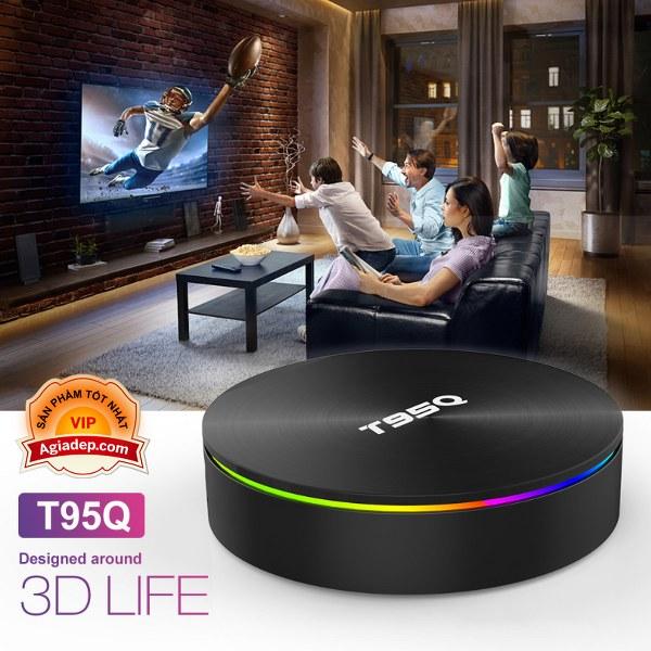 Tvbox siêu máy tính 4k t95q-sx s905x2 android 8.1 hỗ trợ gigabit 5g wifi bluetooth 4g - tivibox mạnh số1