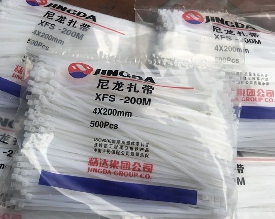 Túi 100 Dây thít, dây rút, lạt nhựa 20cm 30cm