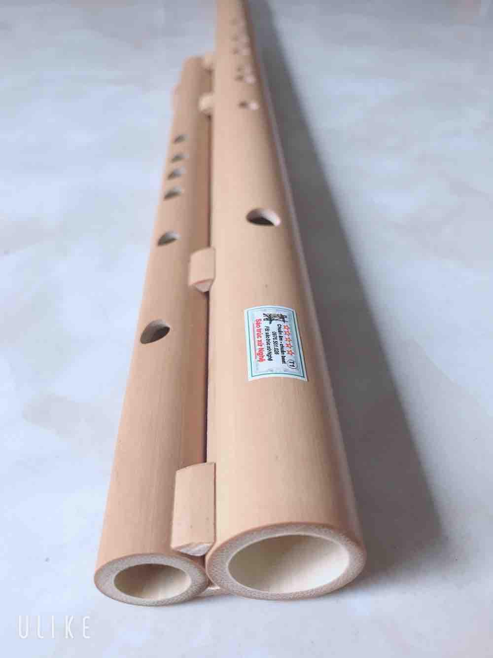 Sáo mèo kép tone đô (hệ 7 lỗ - chất lượng cao)