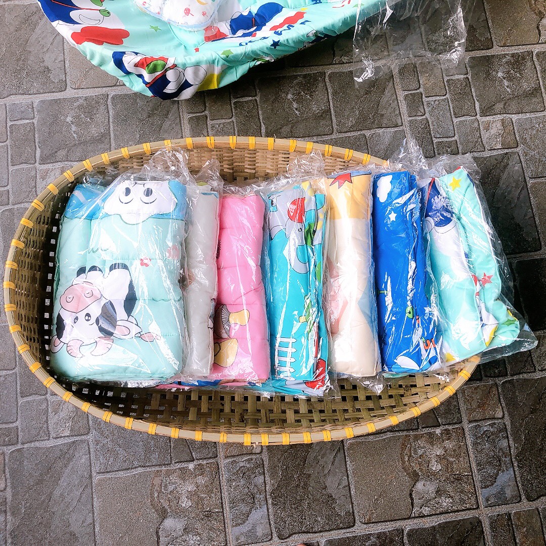 Nôi Tre cho trẻ em (S 85*60CM) - Nôi tre đặt võng cho be(tặng vòng dâu)