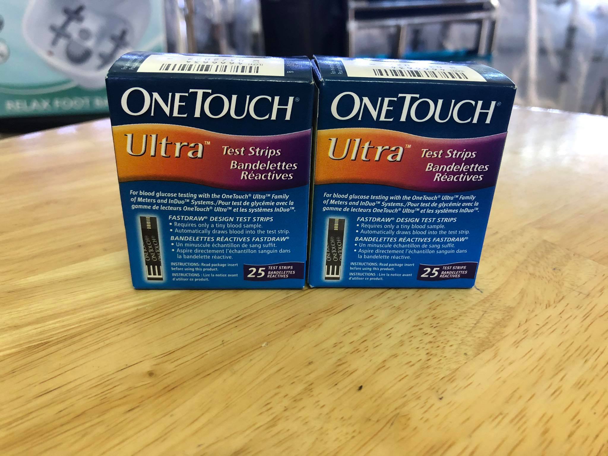 Que thử đường huyết One Touch Ultra