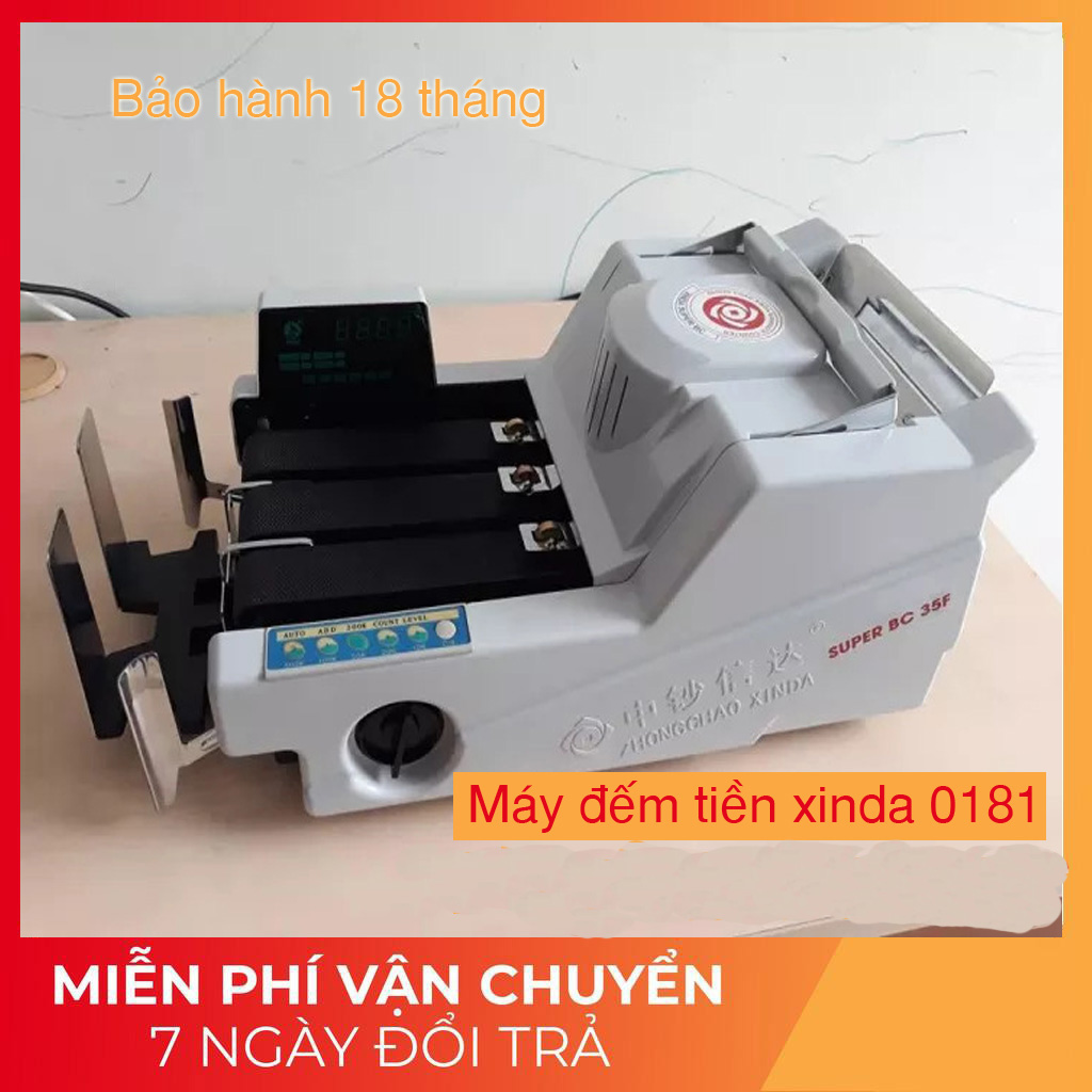 Máy đếm tiền xinda 0181
