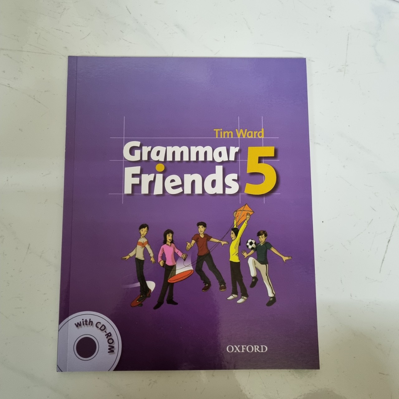 Grammar Friends 5 giúp bé giỏi ngữ pháp, Tặng kèm link làm bài tập tương tác online cho bé