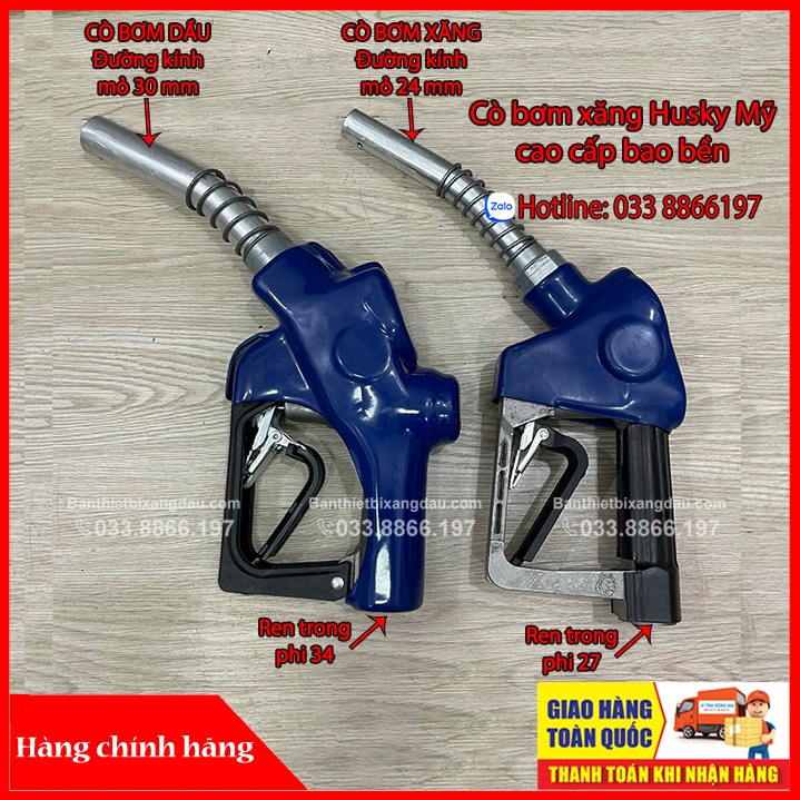 Cò bơm xăng dầu cao cấp giá rẻ Husky Mỹ