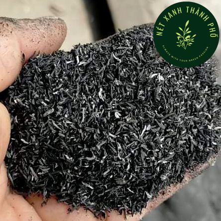 Trấu hun trồng cây giá thể trồng rau hoa kiểng 1kg