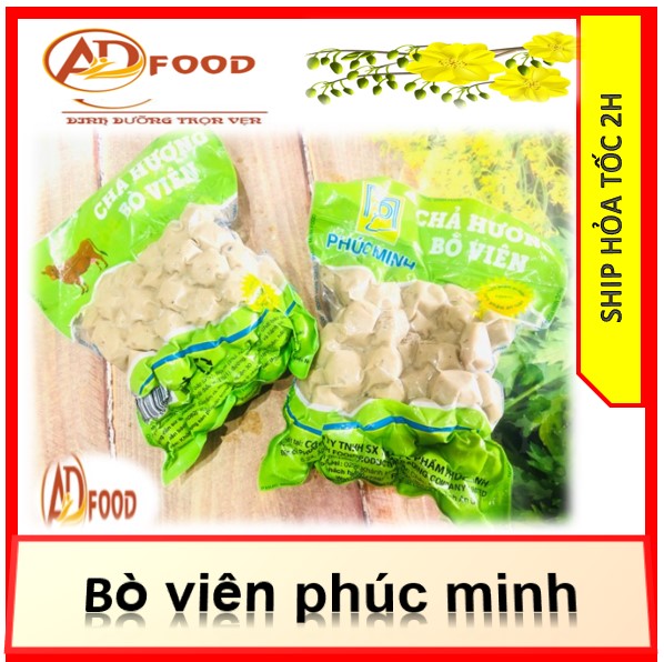 Bò viên phúc minh thơm ngon 500gr