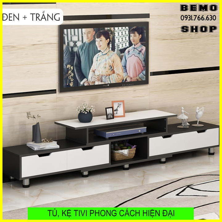 Tủ, Kệ Tivi bàn trà phong cách hiện đại đơn giản cho phòng cách căn hộ nhỏ
