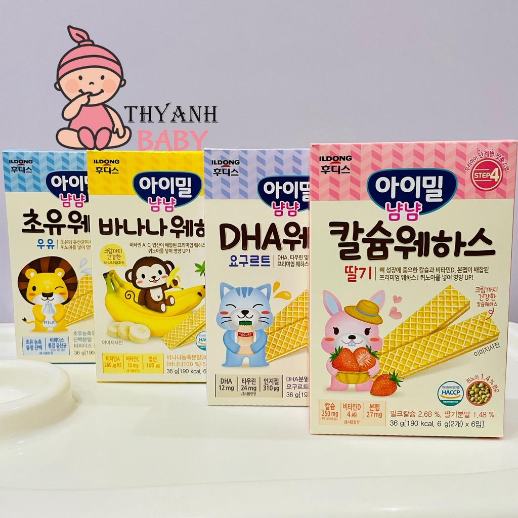 Bánh Xốp ildong Hàn Quốc Cho Bé