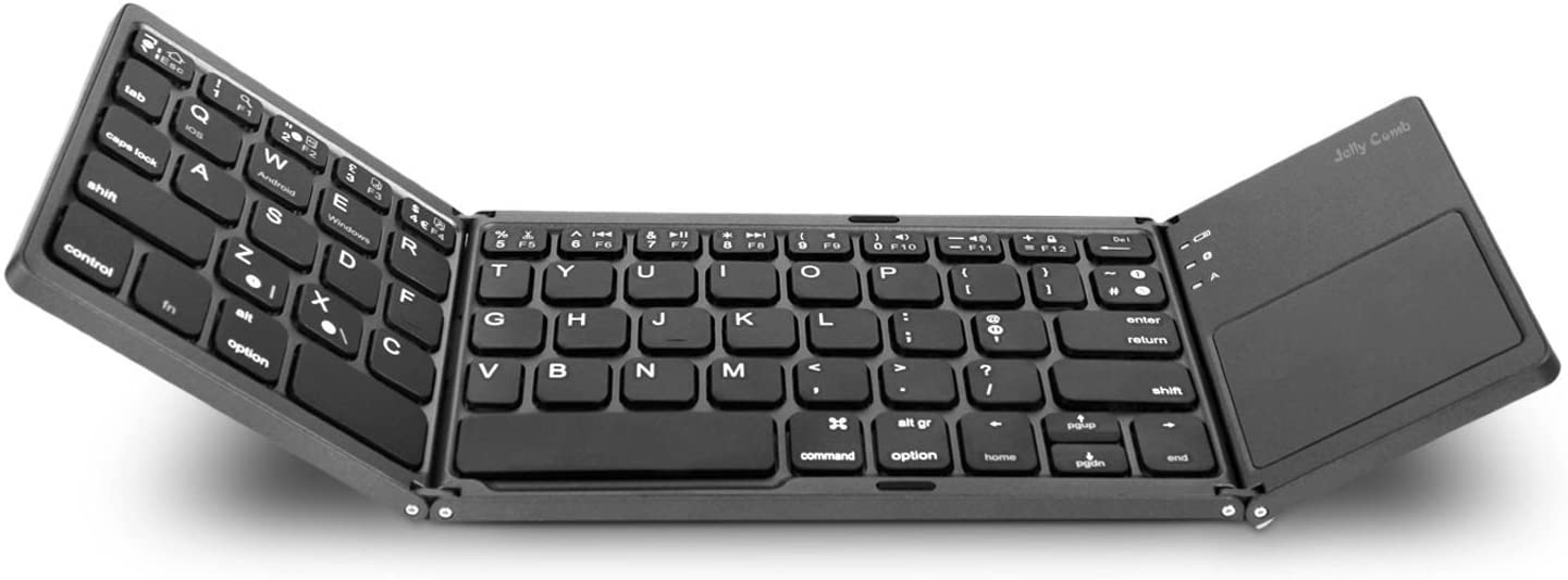 Bàn phím bluetooth gập đôi touchpad Jelly Comb