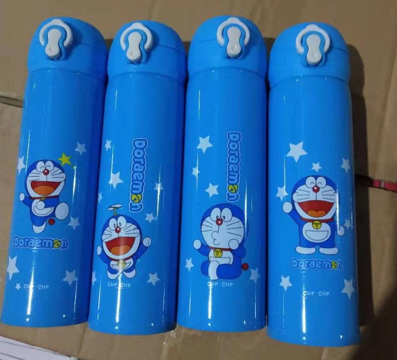 Bình Giữ Nhiệt Nắp Bật Hoạ Tiết Doremon 300ml-Giao Ngẫu Nhiên