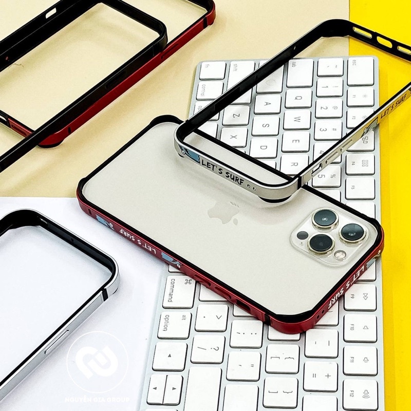 Bumper viền cá mập ip 13 pro max lofter cao cấp cho ip 13 pro max/13 pro/ ip 13