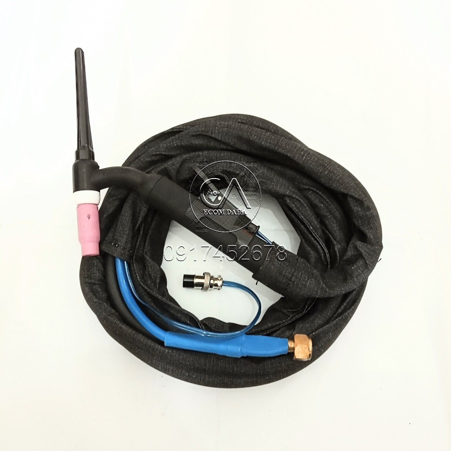 Súng hàn tig WP26 cổ dẻo, điện khí riêng, (WP-26F) 4m và 8m