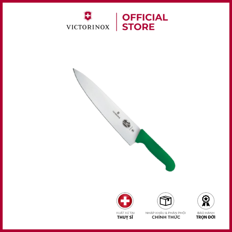 Dao bếp Victorinox Carving Knives màu xanh lá 5.2004