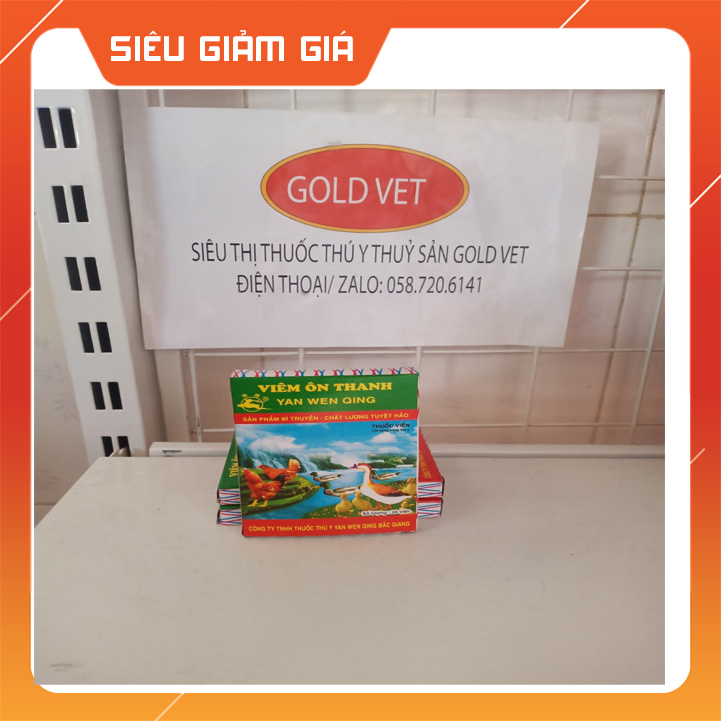 [Giá rẻ] 1 hộp viêm ôn thanh(1 vỉ 24 viên)