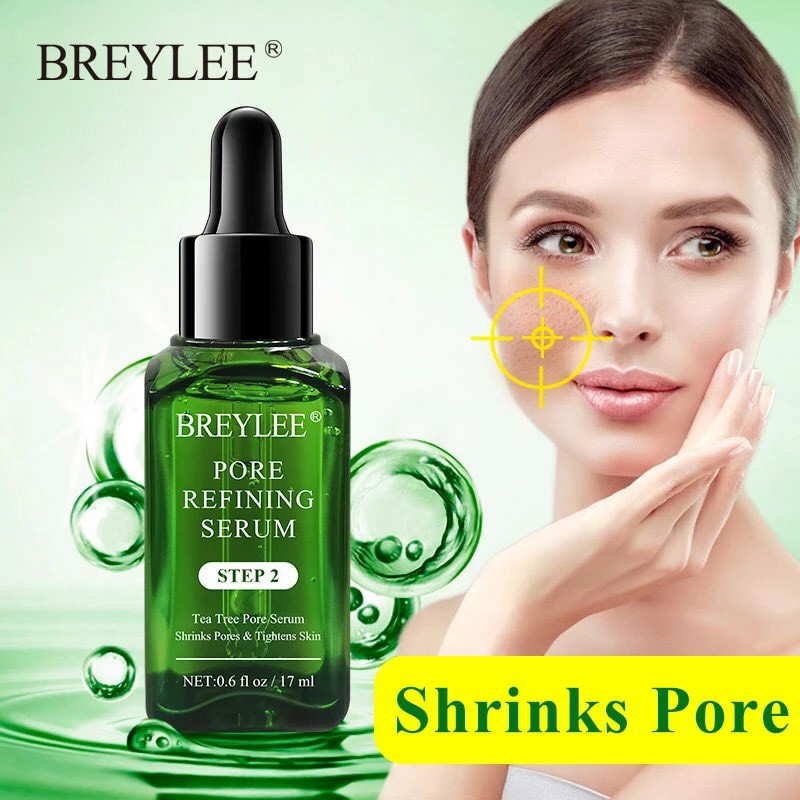 [HCM]BREYLEE Serum Giữ ẩm Thu Nhỏ Lỗ Chân Lông Chống Lão Hóa Kiểm Soát Dầu Chăm Sóc Da Pore Refining Serum Moisturizing Anti-aging Oil Control