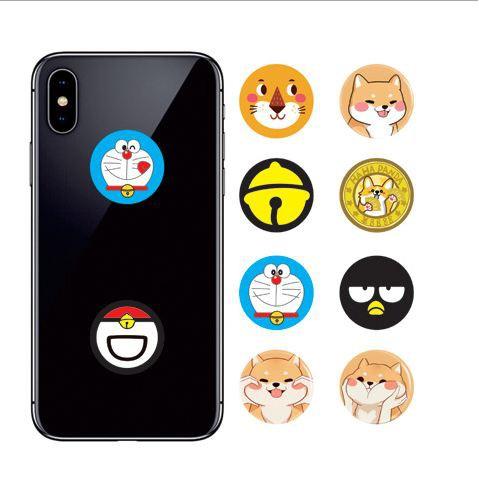 Giá đỡ dán điện thoại thời trang m8 chú mèo doraemon ah587