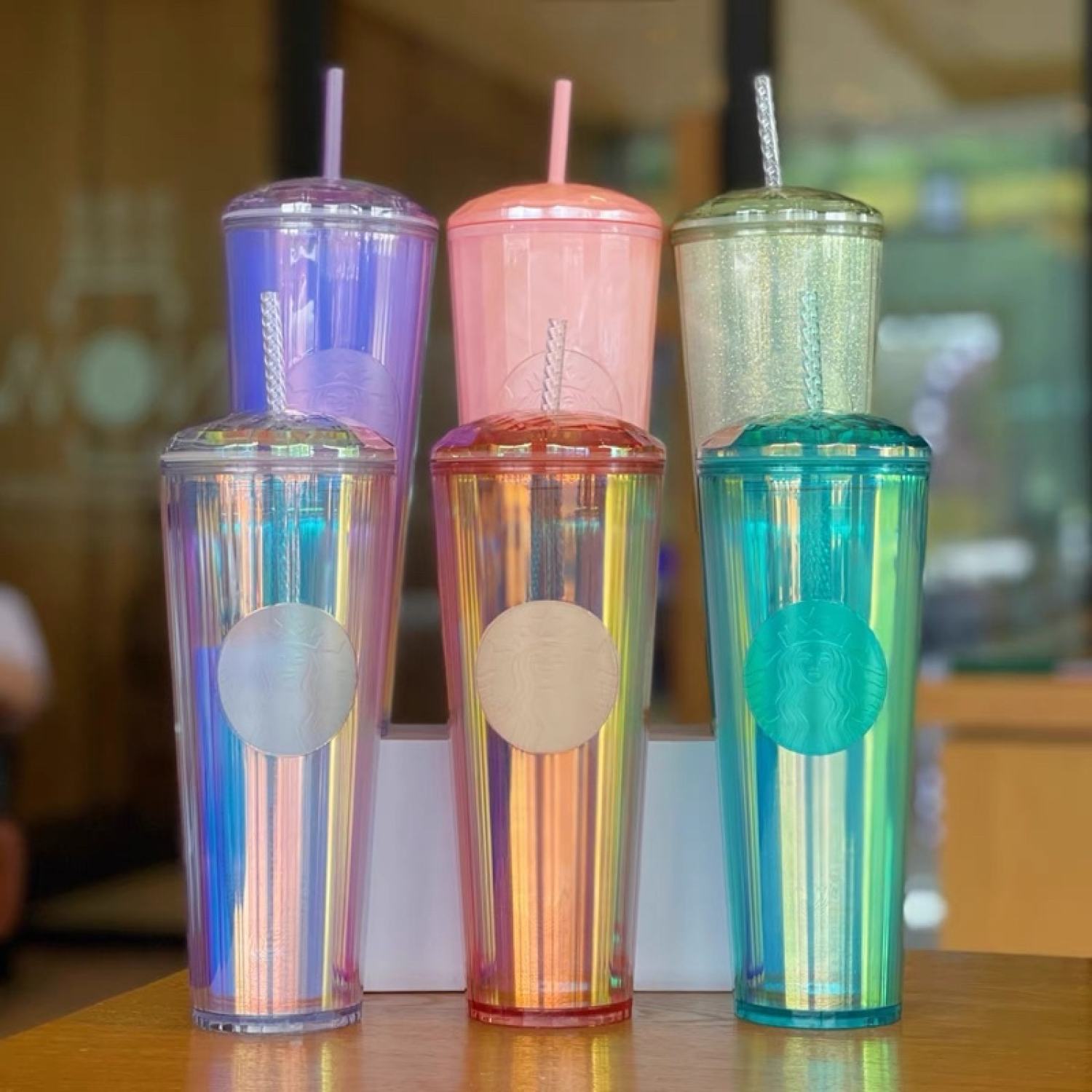 Ly nhựa Starbucks Dome 2 lớp Dung tích 710ml 24oz
