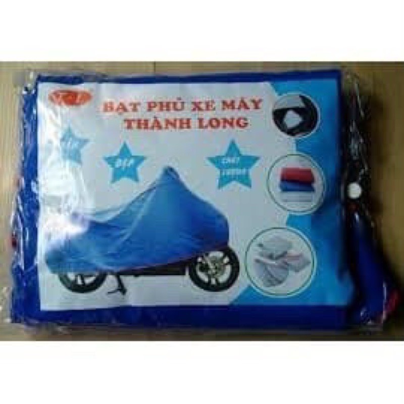 Bạt trùm xe máy, bạt phủ xe máy chống mưa chống nắng chính hãng thành long