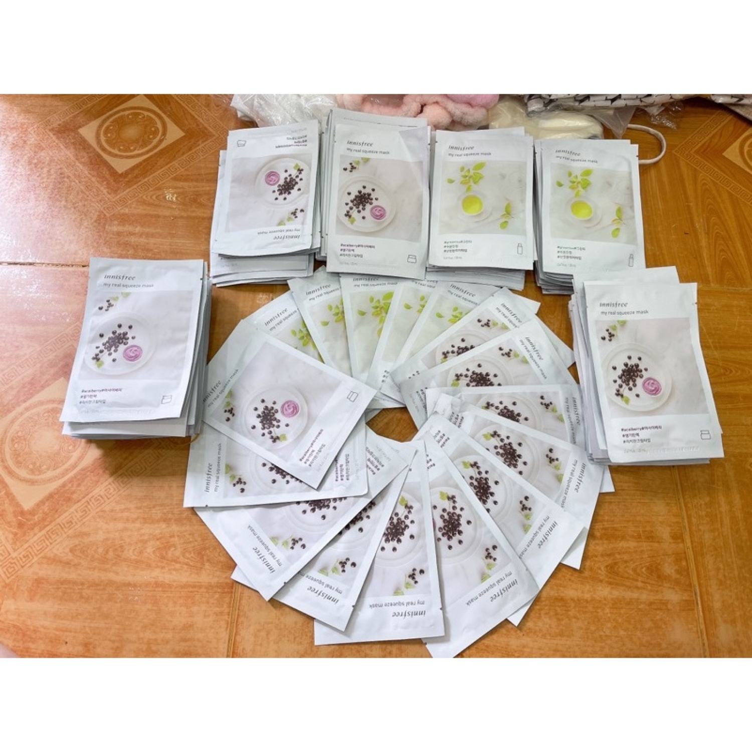 Mặt nạ innisfree 18 vị chiết xuất hàn quốc