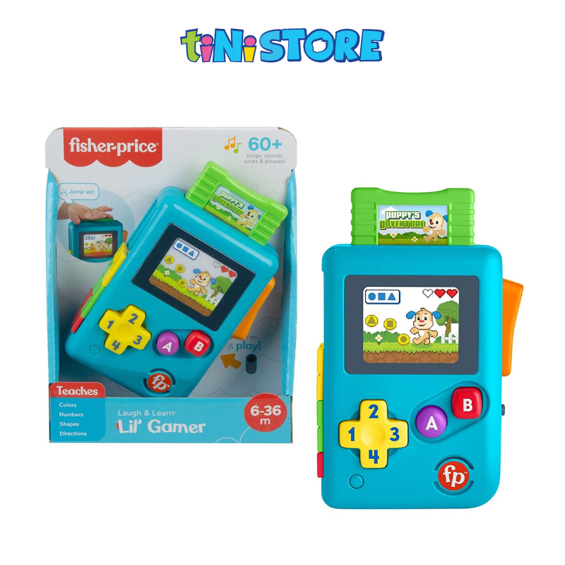 tiNiStore-Đồ chơi máy game cầm tay có nhạc cho bé Fisher Price GTJ659993