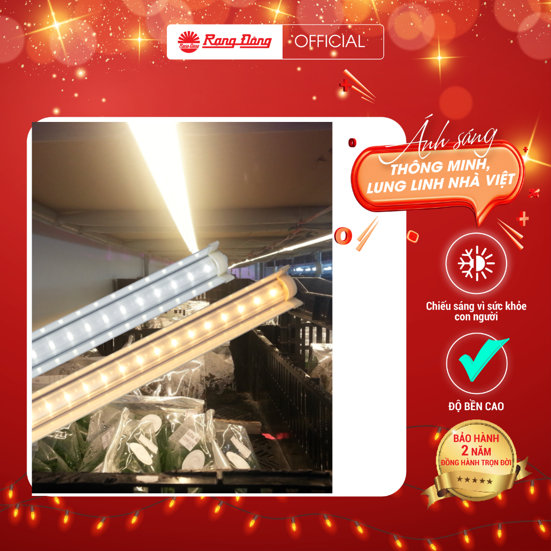 Đèn LED nuôi cấy mô NCM02L 60 10W Chính hãng Rạng Đông Cho hiệu quả kinh tế cao Siêu tiết kiệm điện Tư vấn lắp đặt Tuổi thọ cao