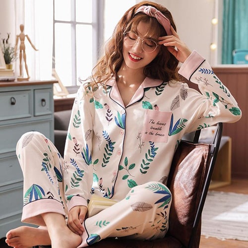 🌈 xả sốc 🌈 pijama tay dài quần dài ❤️ chọn mẫu ❤️ chất siêu mịn, free size 40-60 kg