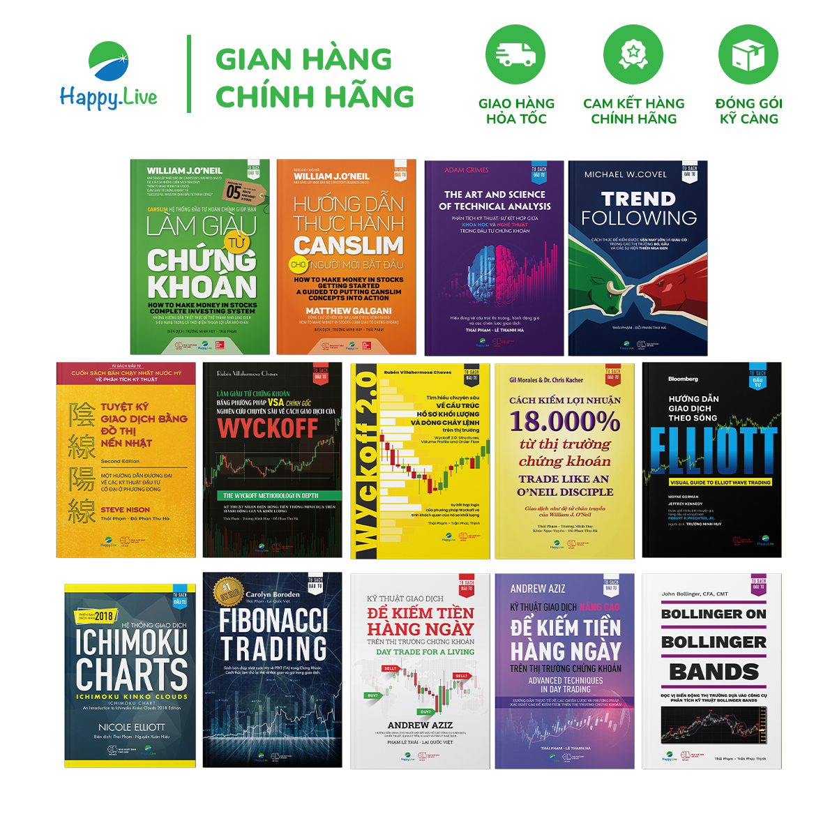 Bộ sách phân tích kỹ thuật chứng khoán toàn diện 2023