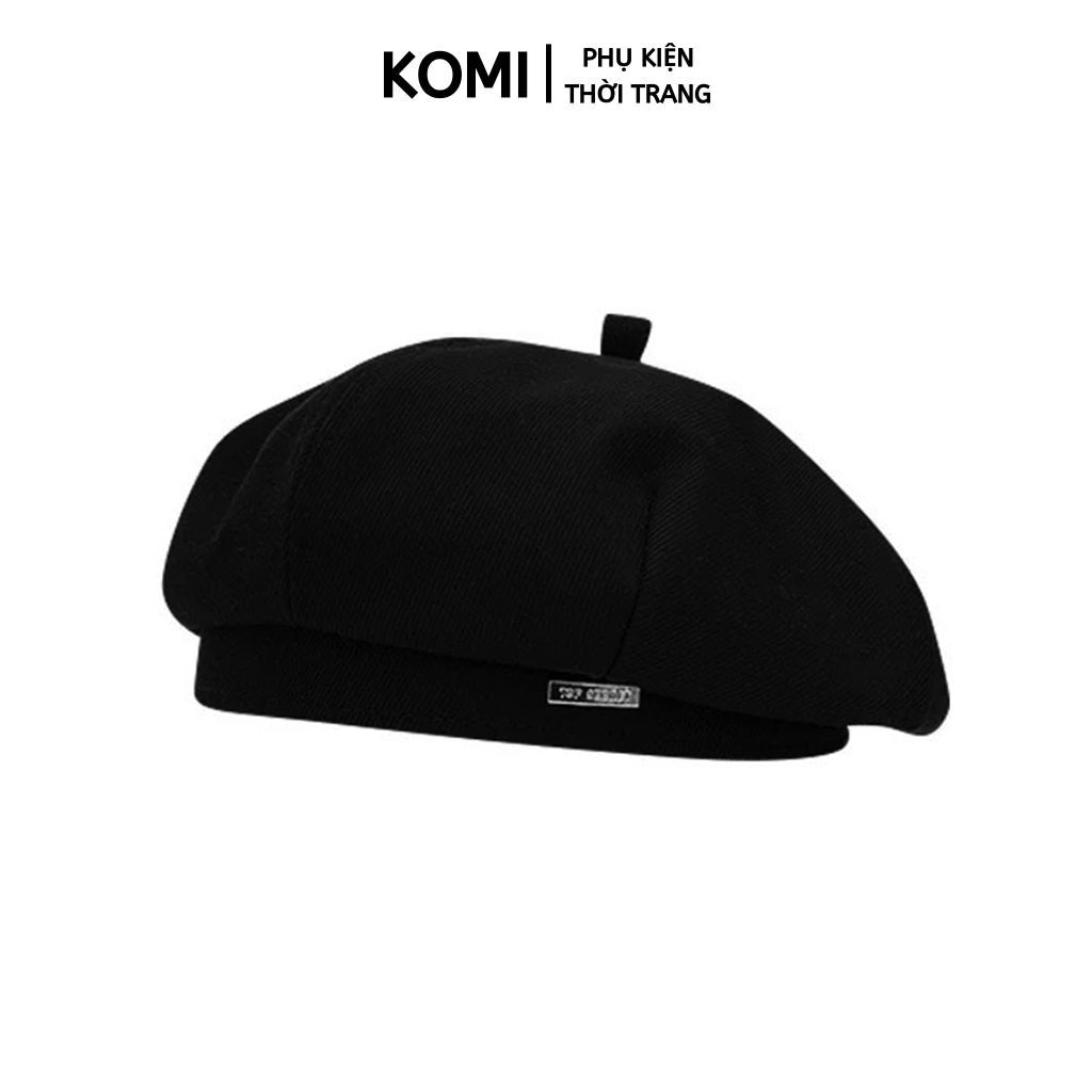 Mũ nồi thời trang KOMI nón beret nữ thu đông phong cách retro hàn quốc