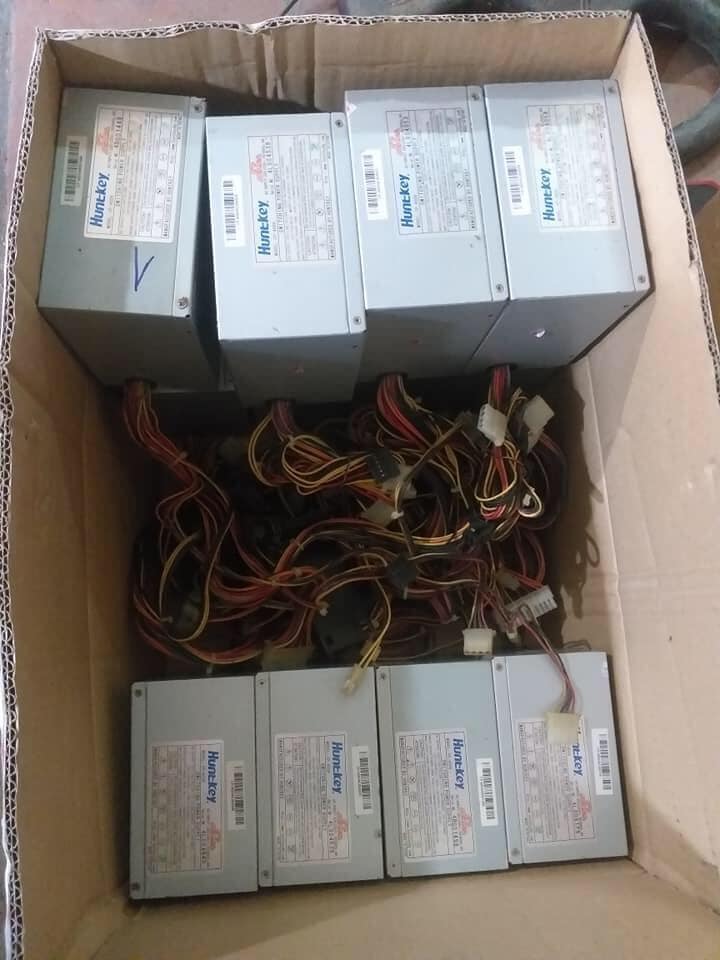 nguồn máy tính huntkey 400w fan 12 có nguồn phụ 6 pin