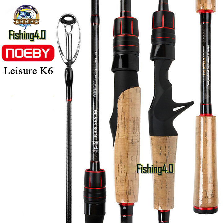 Cần câu lure Neoby Leisure K6 - máy đứng máy ngang