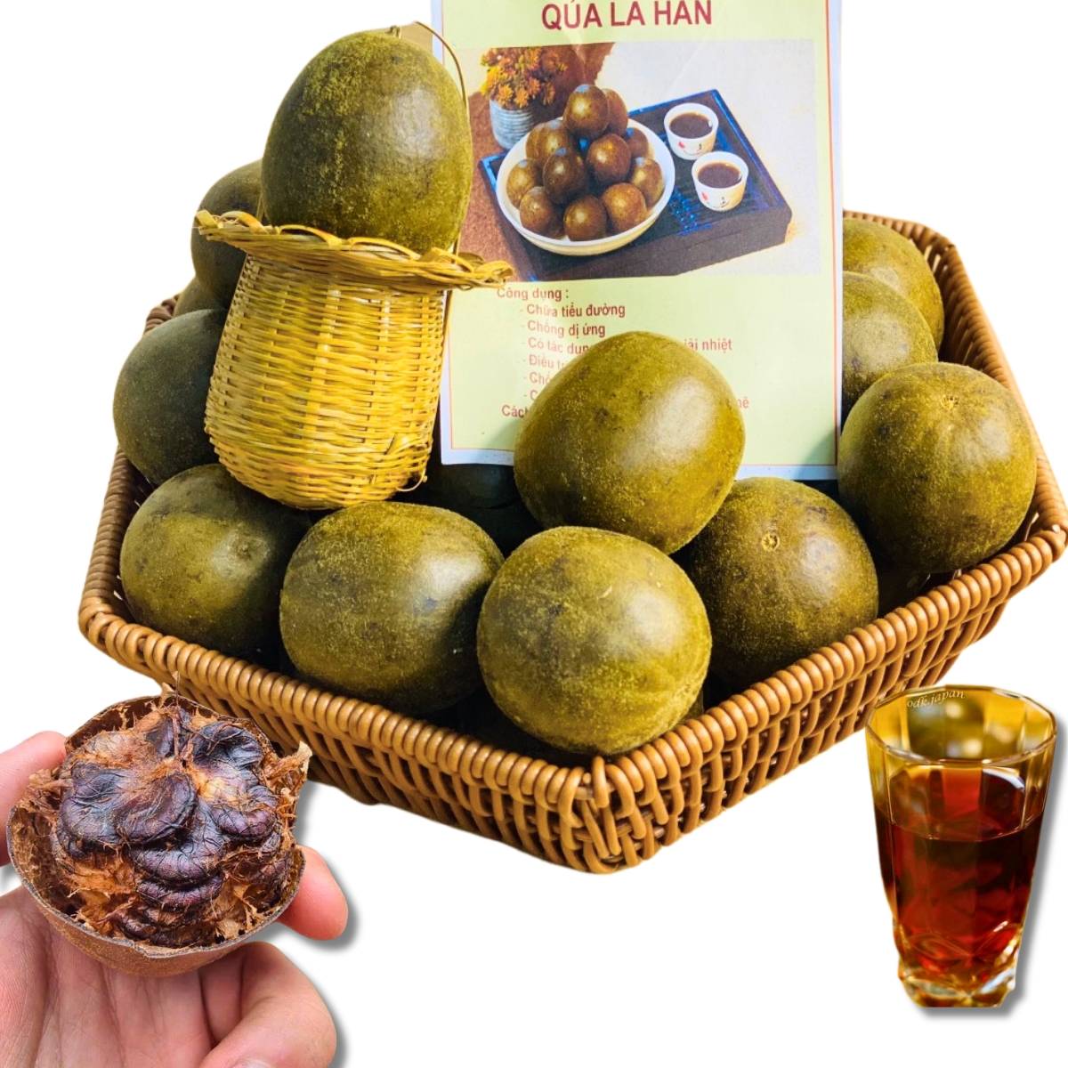 Quả La Hán Khô thanh nhiệt giải độc, quả to già loại 1 - Giải Pháp Tự Nhiên Cho Sức Khỏe