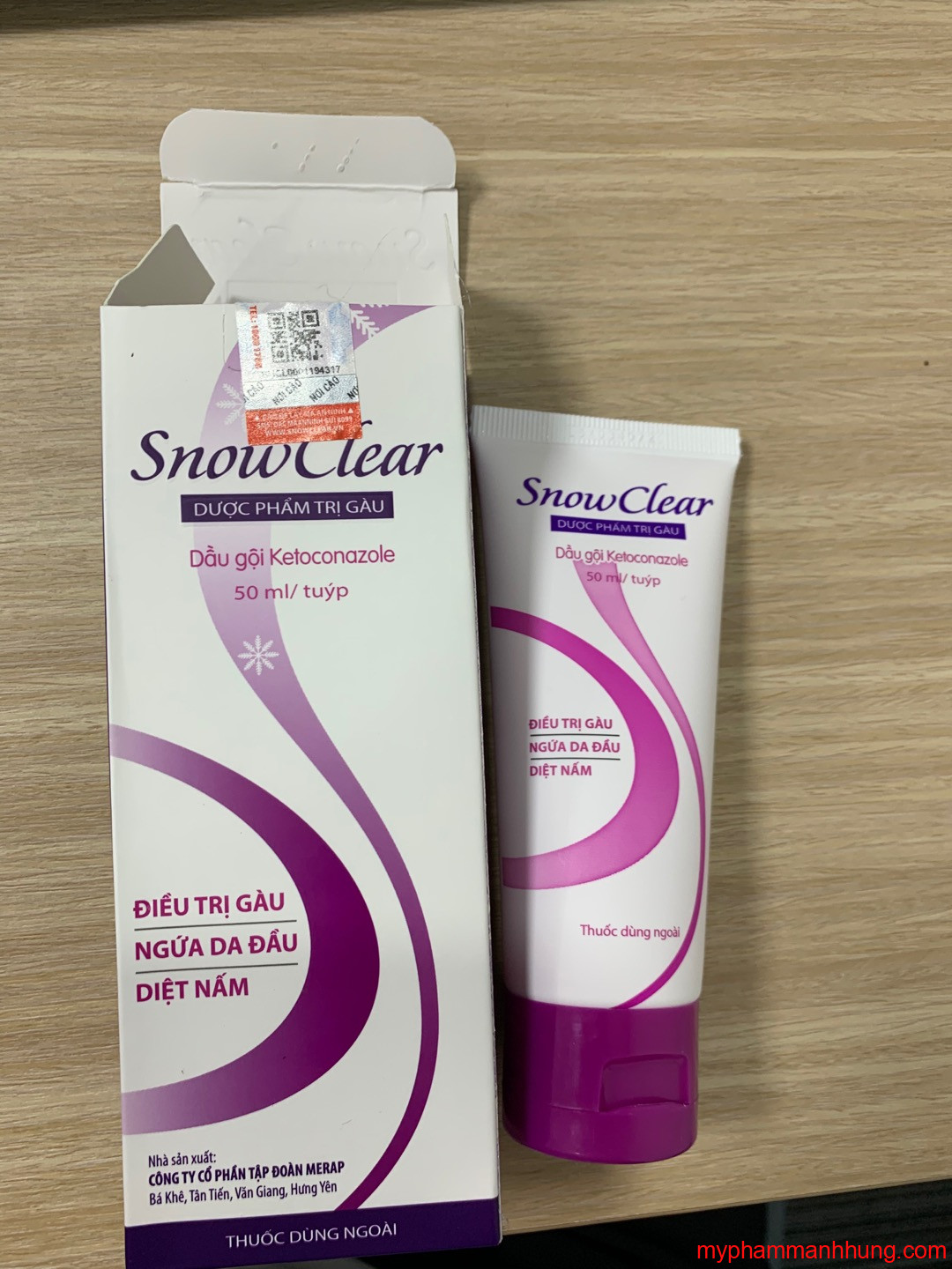 Dầu gội gàu snow clear - 50ml