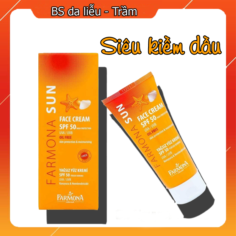 Kem chống nắng Farmona Oil Free ✨ FREESHIP ✨ Tuyệt phẩm cho da dầu